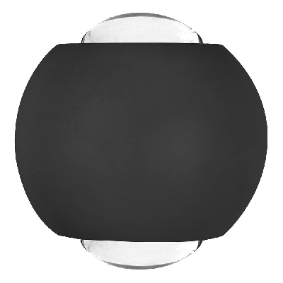 Светодиодный светильник стационарный Feron AL51 2*1W 4000K черный 51130