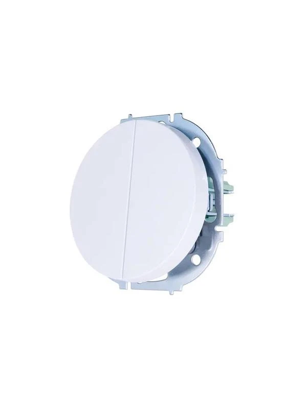 Выключатель 2-кл. СП OSEN 10А IP20 механизм бел. LEZARD 743-0288-101 1