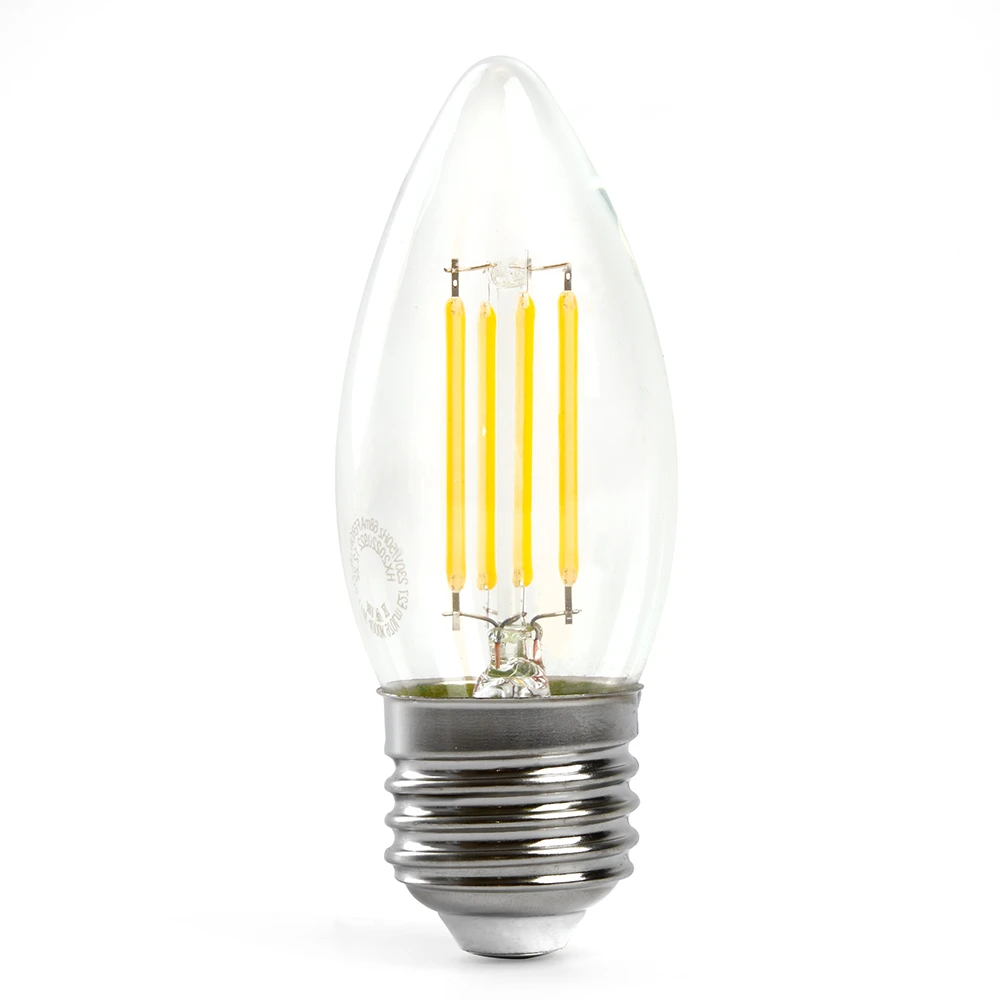 Лампа светодиодная Feron LB-66 Свеча E27 7W 230V 4000K 38271 2