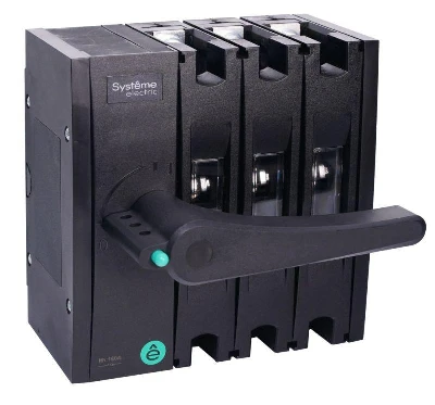 Выключатель-разъединитель SYSTEMEPACT SD160 3п 100А рукоятка фронт. слева (зак. отдельно) SE SSD01603LF0100