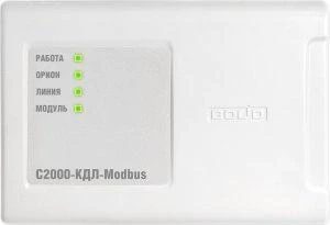 Контроллер двухпроводной линии с гальванической изоляцией С2000-КДЛ-Modbus Болид 266725