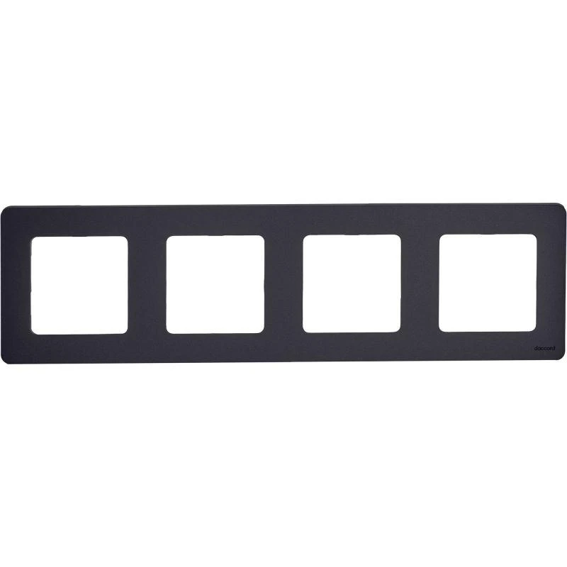 Рамка 4-м Inspiria антрацит IEK 673963 1