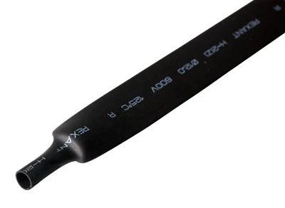 Трубка термоусадочная ТУТ нг 12.0/6.0 черн. 1м Rexant 21-2006 1