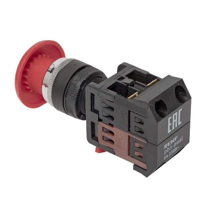 Кнопка "Грибок" AEA-22 NO+NC красн. EKF pbn-aea-r 7