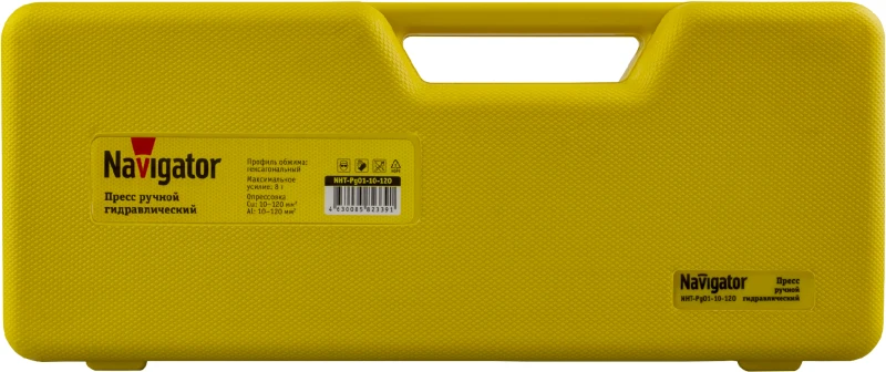 Пресс гидравлический Navigator 82 339 NHT-Pg01-10-120 (ручной 10-120кв.мм) Navigator 82339 4