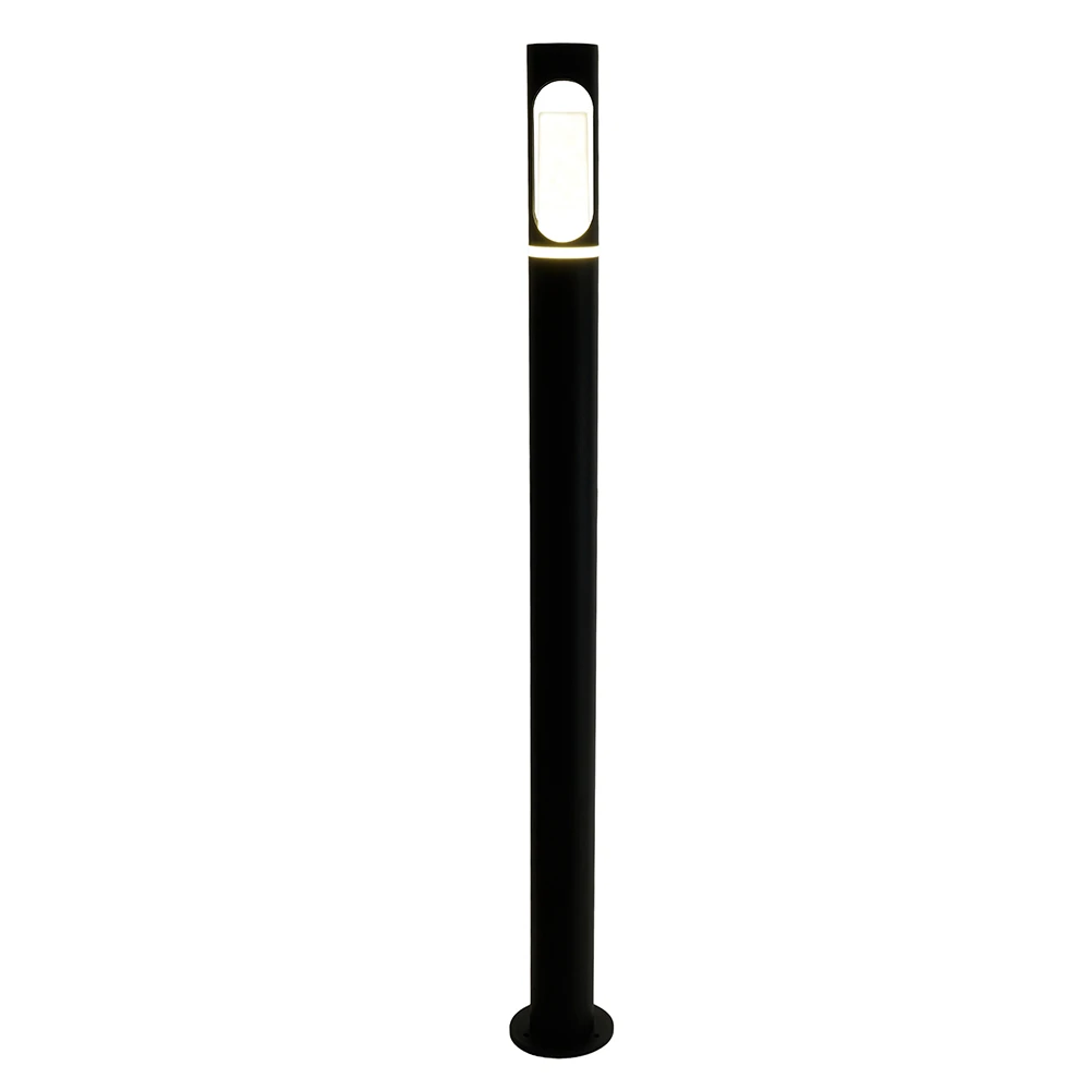 Светильник садово-парковый Feron DH1106, 15W, GU10, 230V, черный (столб) 51232 1