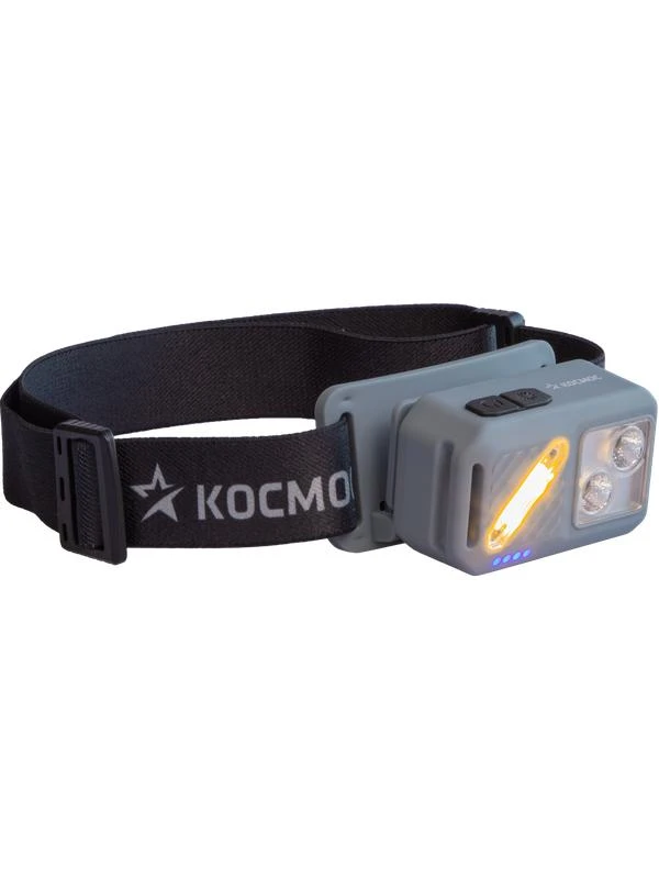 Фонарь налобный 2х2Вт XPG 3х1Вт SMD/Li-po1200мА.ч ABS пластик магниты и крюк КОСМОС KOC850Lit 4