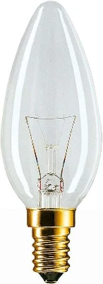 Лампа накаливания Stan 40Вт E14 230В B35 CL 1CT/10X10 Philips 926000006814