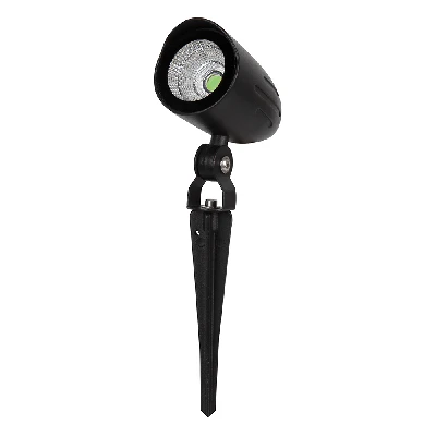 Светодиодный светильник тротуарный (грунтовый) Feron SP2713 7W зеленый 85-265V IP65 51765