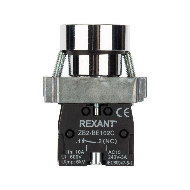 Кнопка XB2 красн. NC Rexant 36-5520 5
