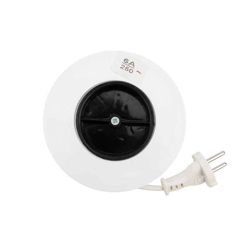 Удлинитель-рулетка 3х3м без заземл. 6А IP20 Standard ШВВП 2х0.75 бел. PROCONNECT 11-7224 2