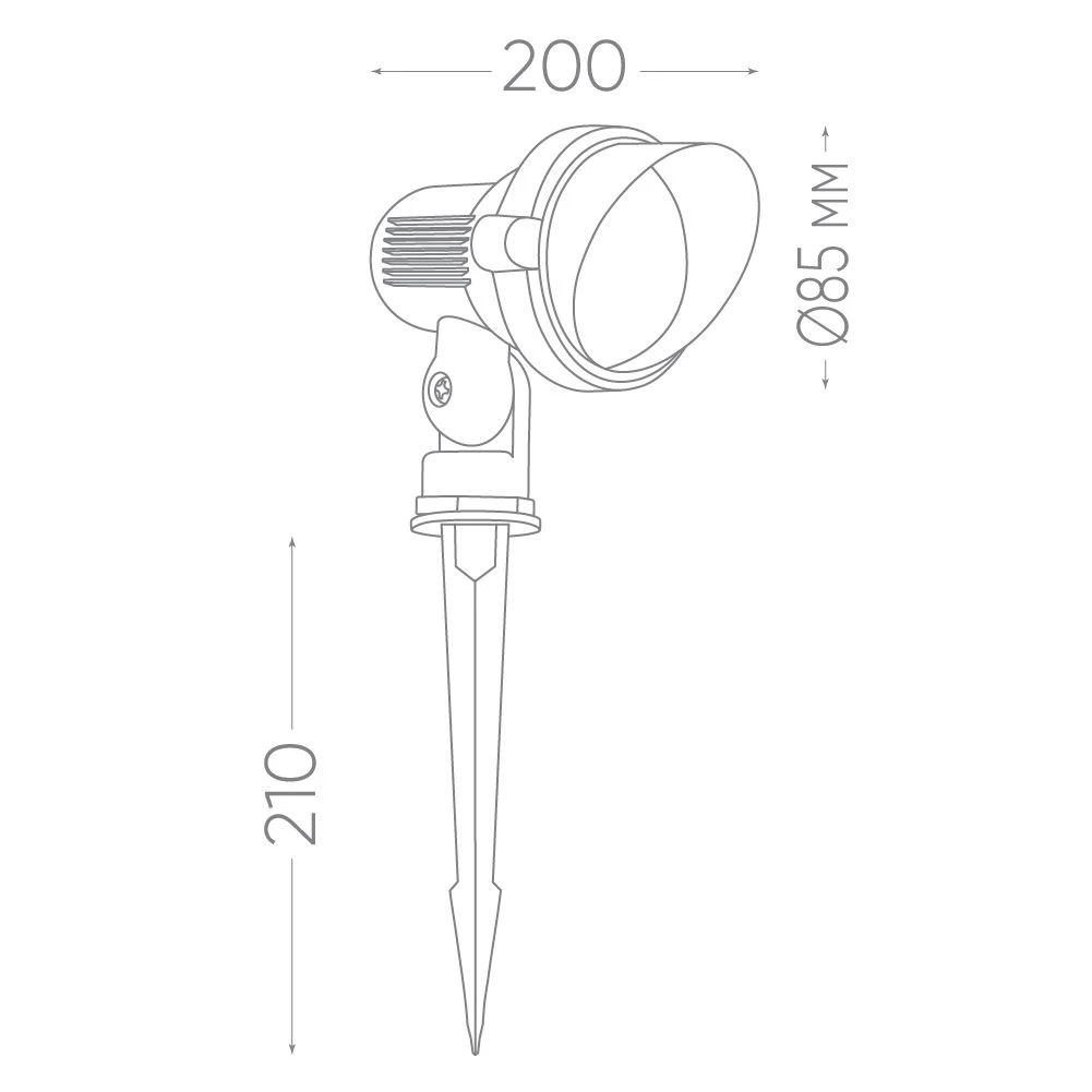 Светодиодный светильник тротуарный (грунтовый) Feron SP2704 3W 6400K 85-265V IP65 32126 4