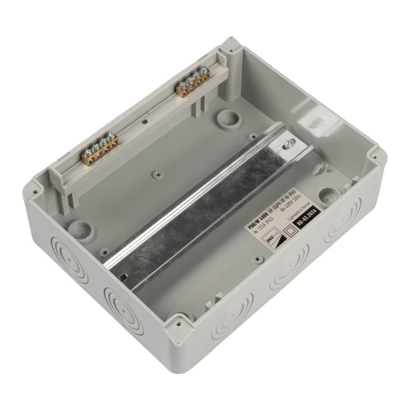 Бокс модульный накладной PDB/W 4008 GR (ЩРН-ПГ- 8) IP65 пластик. Pro JazzWay 5072060 10