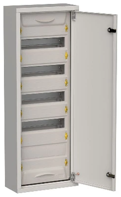 Корпус ЩРн-60 (1х60) TITAN 5 835х310х140 IP31 метал. сер. IEK TI5-50-N-060-31-7035
