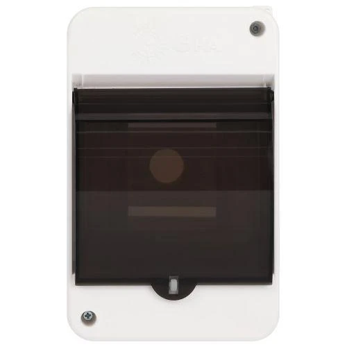 Корпус навесной SIMPLE КМПн 1/4 IP30 пластик.; прозр. крышка; бел. Эра Б0069239 1