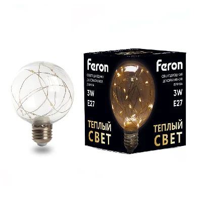 Лампа светодиодная Feron LB-381 E27 3W 230V 2700K 41675