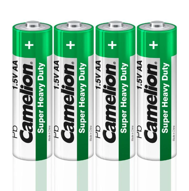 Элемент питания солевой AA/R6 1.5В R6P-SP4G SR-4 (уп.4шт) Camelion 1660 1