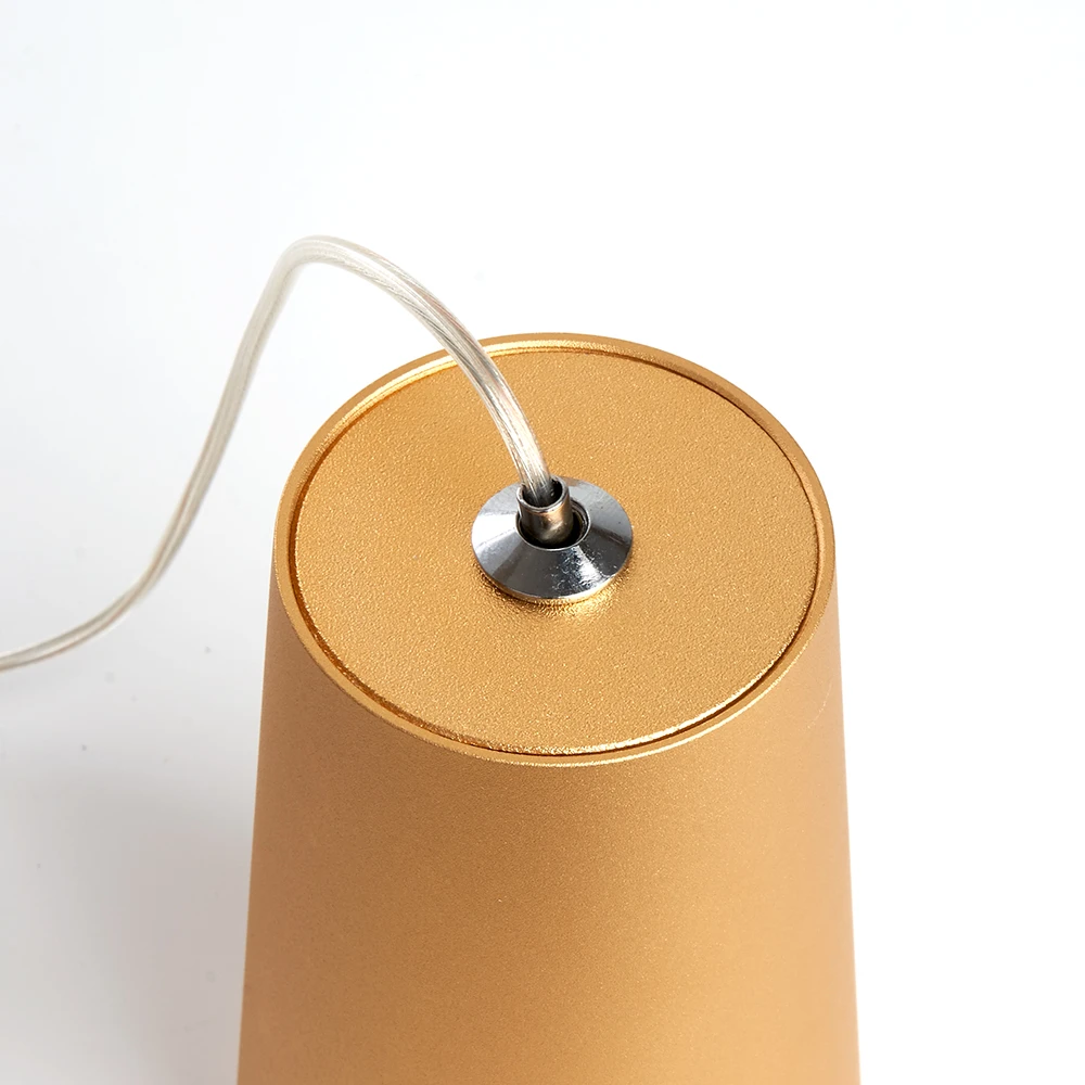 Светильник потолочный Feron ML1858 Barrel BELL levitation на подвесе 1,7 м MR16 35W 230V, золото черный 48423 4