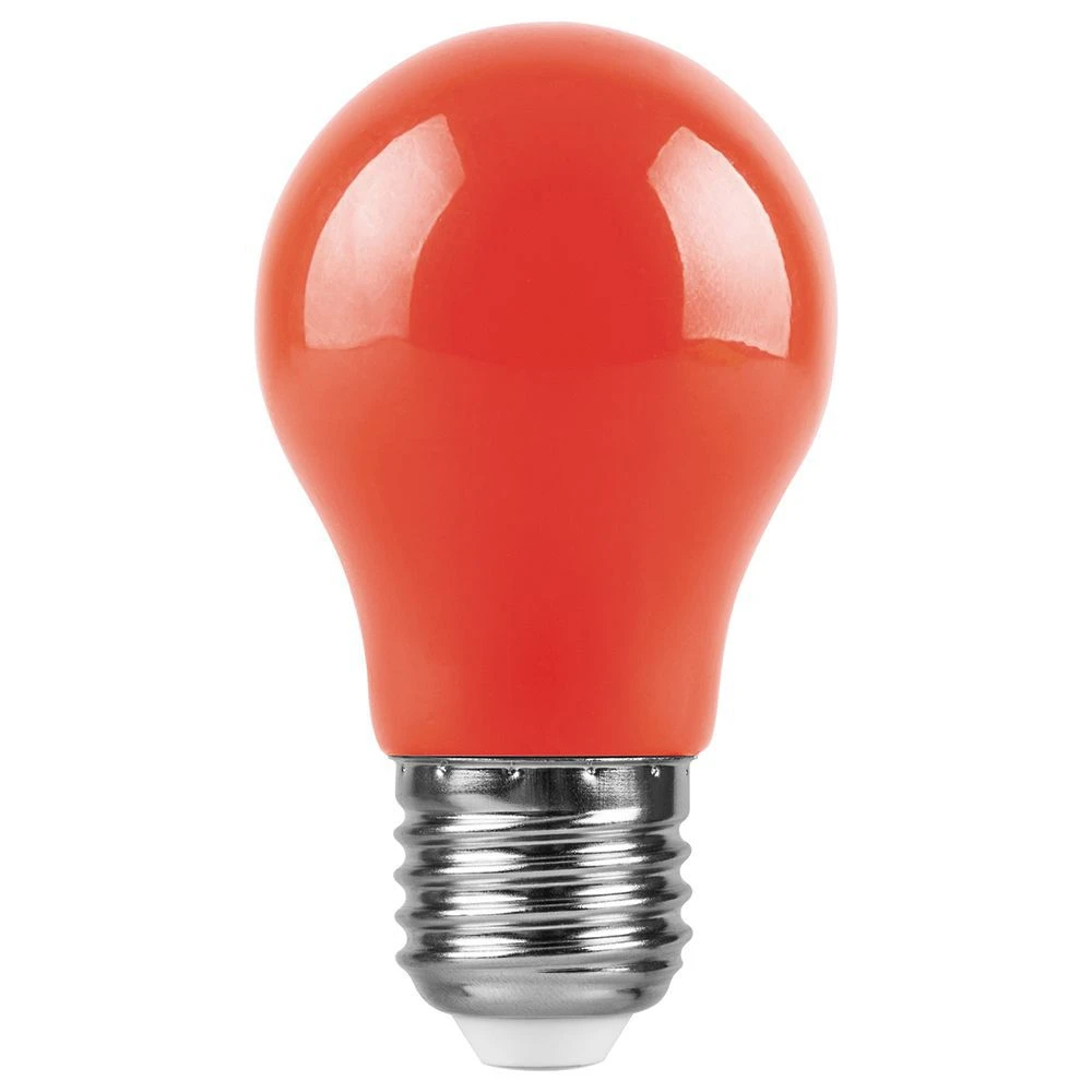 Лампа светодиодная Feron LB-375 E27 3W матовая 230V красная 25924 1
