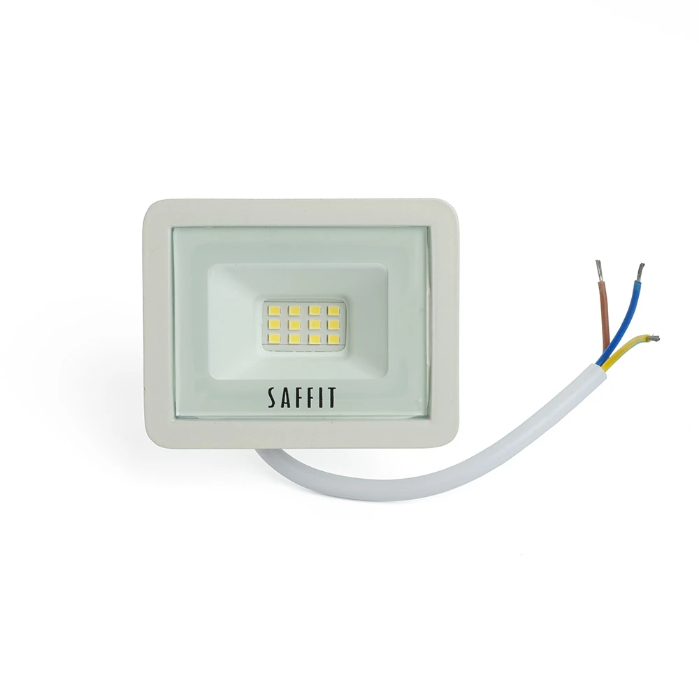 Светодиодный прожектор SAFFIT SFL90-10 IP65 10W 6400K белый 55070 1