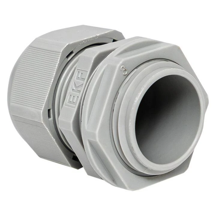 Сальник PG16 d10-14мм (d отверст. 21мм) IP54 (уп.2шт) PROxima EKF plc-pg-16-2-r 3