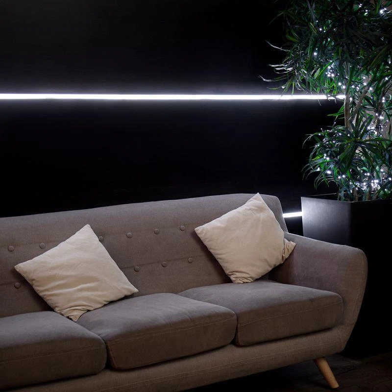 Шнур светодиодный гибкий неон LED SMD 8х16мм 120LED/м односторонний бел. 5м Neon-Night 131-005 4