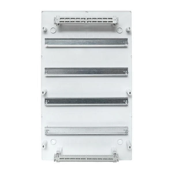 Щит распределительный навесной Unix 4х18мод. IP41 бел. дверь PROxima EKF ux-4x18-nw 1