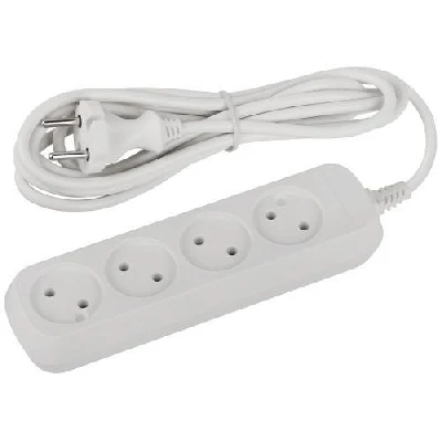 Удлинитель 4х3м без заземл. ПВС 2х0.75 UDL-10-430 Greenline Эра Б0065050