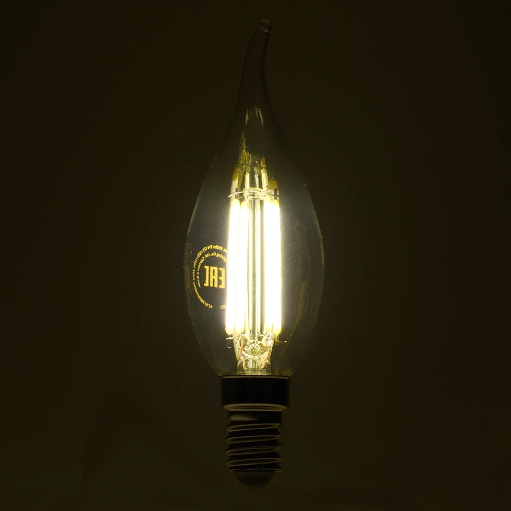 Лампа светодиодная Feron.PRO LB-1216 Свеча на ветру E14 6W 175-265V 4000K 51263 6