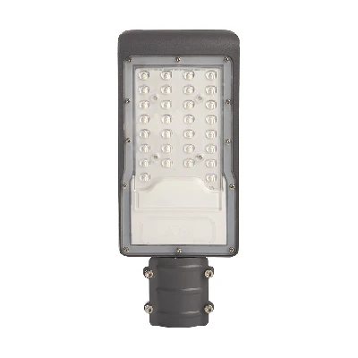 Светодиодный уличный консольный светильник Feron SP3031 30W 6400K 230V, серый 32576