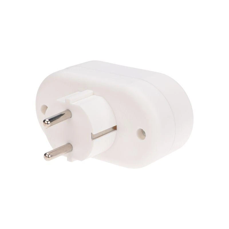 Разветвитель 2-м с заземл. 16А IP20 бел. (уп.2шт) Rexant 11-1075-2 5