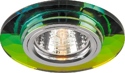Светильник встраиваемый Feron DL8050-2/8050-2 потолочный MR16 G5.3 мультиколор 18644