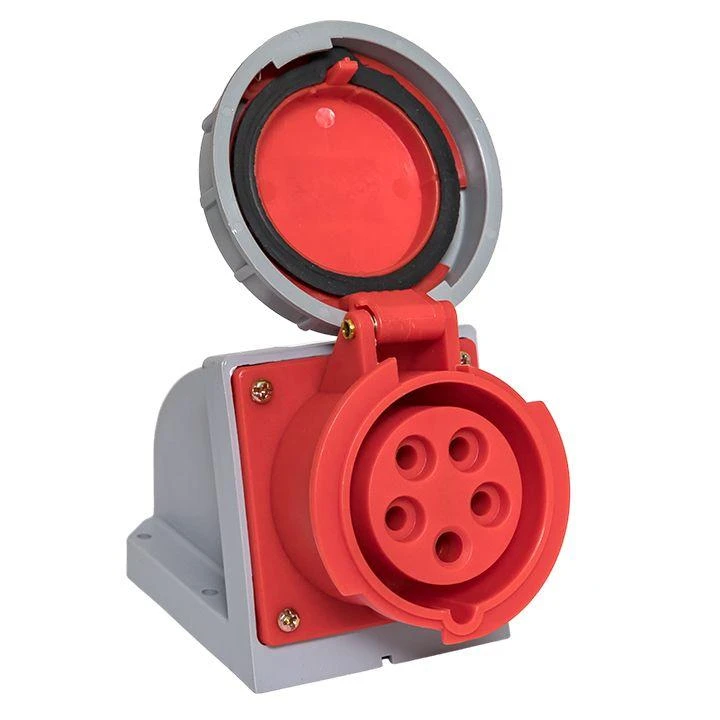 Розетка стационарная наружная 1152 3Р+РЕ+N 16А 380В IP67 PROxima EKF ps-1152-16-380 8