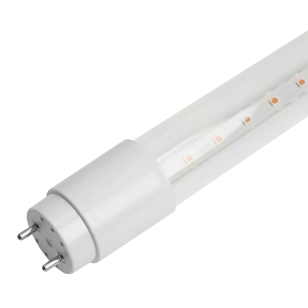 Лампа светодиодная для растений T8 Feron LB-7064 G13 стекло 22W 175 1,2м 265V красно-синий спектр пластик 51663 3