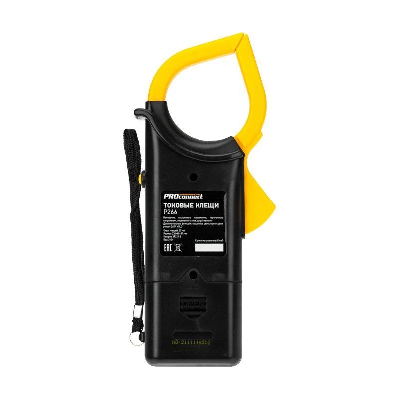Клещи токовые P266 PROCONNECT 13-3050 2