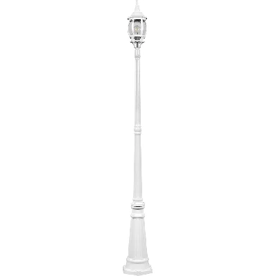 Светильник садово-парковый Feron 8111 столб 100W E27 230V, белый 11209