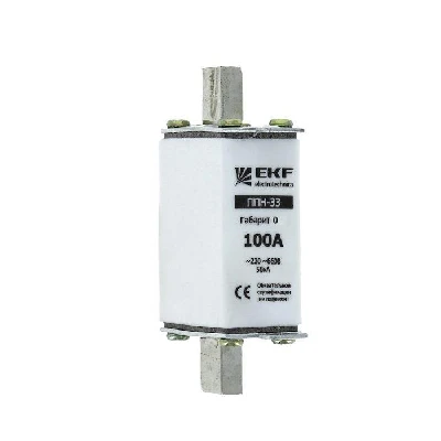 Вставка плавкая ППН-33 160/40А габарит 0 PROxima EKF fus-33-0/160/40
