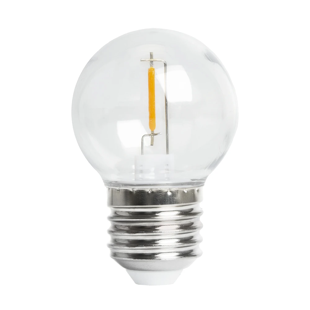 Лампа светодиодная Feron LB-383 Шарик прозрачный E27 2W 230V 2700K 48931 1