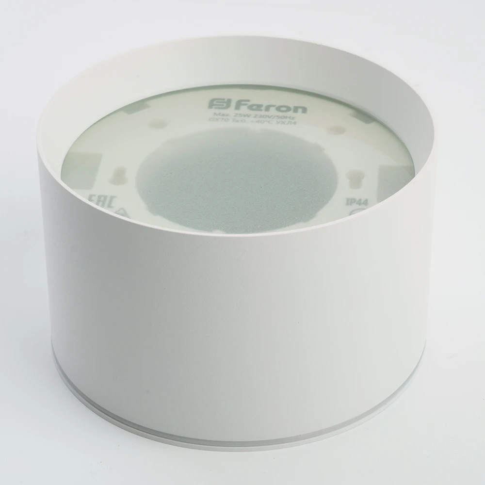 Светильник потолочный Feron HL373 25W, 230V, GX70, белый 48734 2