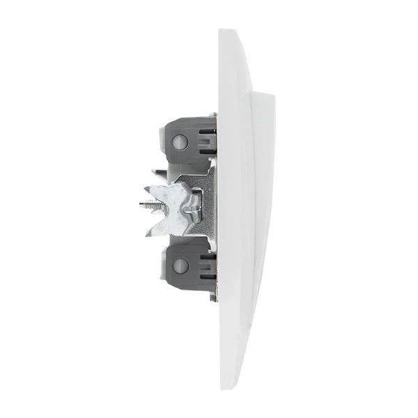 Выключатель 2-кл. СП Валенсия 10А IP20 с индикатором бел. PROxima EKF EWV10-123-10 3