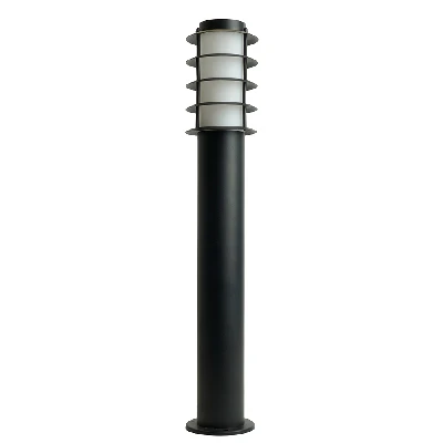 Светильник садово-парковый Feron DH047-650, Техно столб, 18W E27 230V, черный 51528