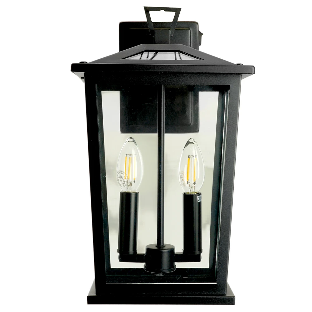 Светильник садово-парковый Feron PL751 на стену вниз 60W E14 230V, черный 51279 2