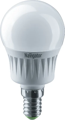 Лампа светодиодная 94 468 NLL-G45-7-230-4K-E14 7Вт шар 4000К нейтр. бел. E14 560лм 176-264В Navigator 94468