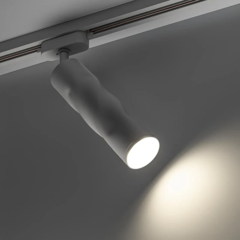 Светильник трековый поворотный ARTLINE 55х55х200 GU10 230В алюм. 2.6кв.м бел Ritter 59931 3 3
