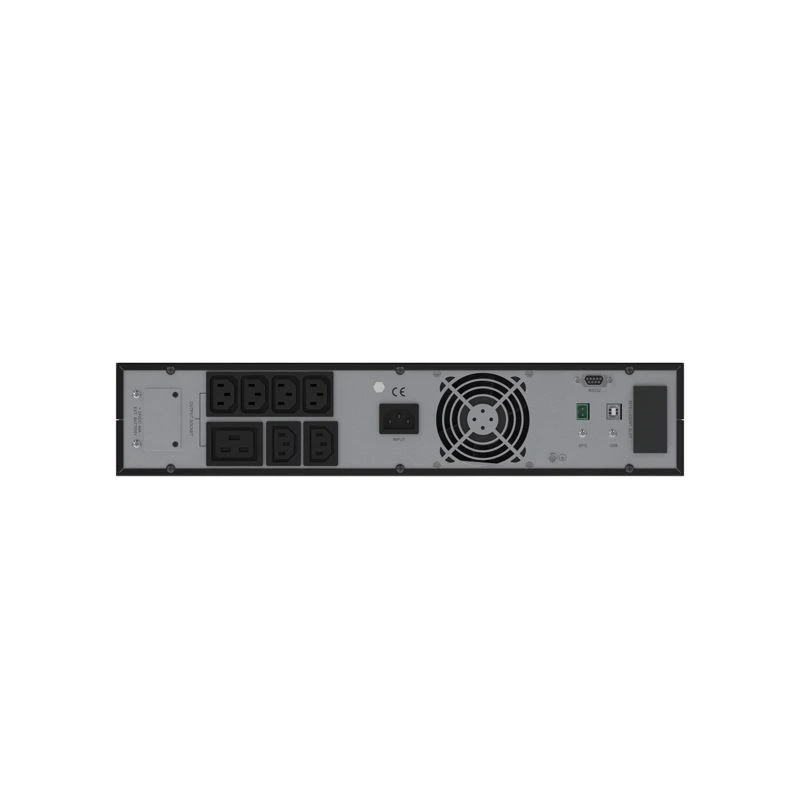 Источник бесперебойного питания Онлайн для Small Rackmount 1000 ВА/1000Вт 1/1 6xIEC C13 1хIEC C19 EPO USB RS-232 Rack 2U 2х9А.ч DKC SMALLR1A5I 3