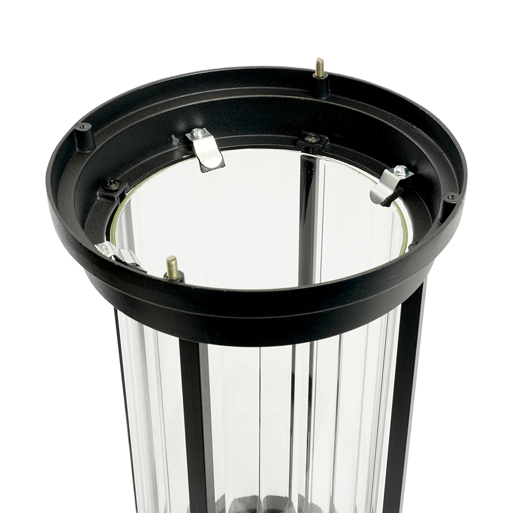 Светильник садово-парковый Feron PL781 на стену вниз 40W 220-240V E27, черный 51838 8