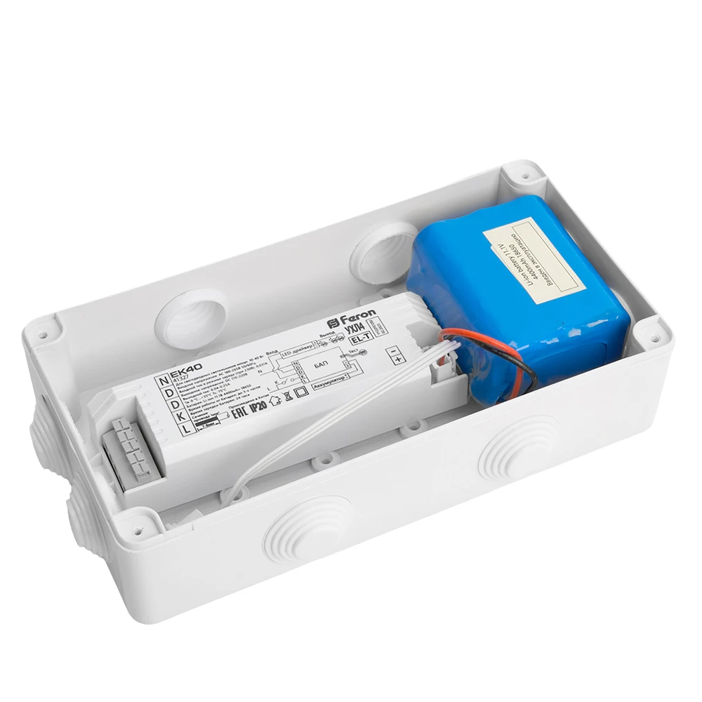 Блок аварийного питания для светильников Feron EK40 до 40W 41327 1