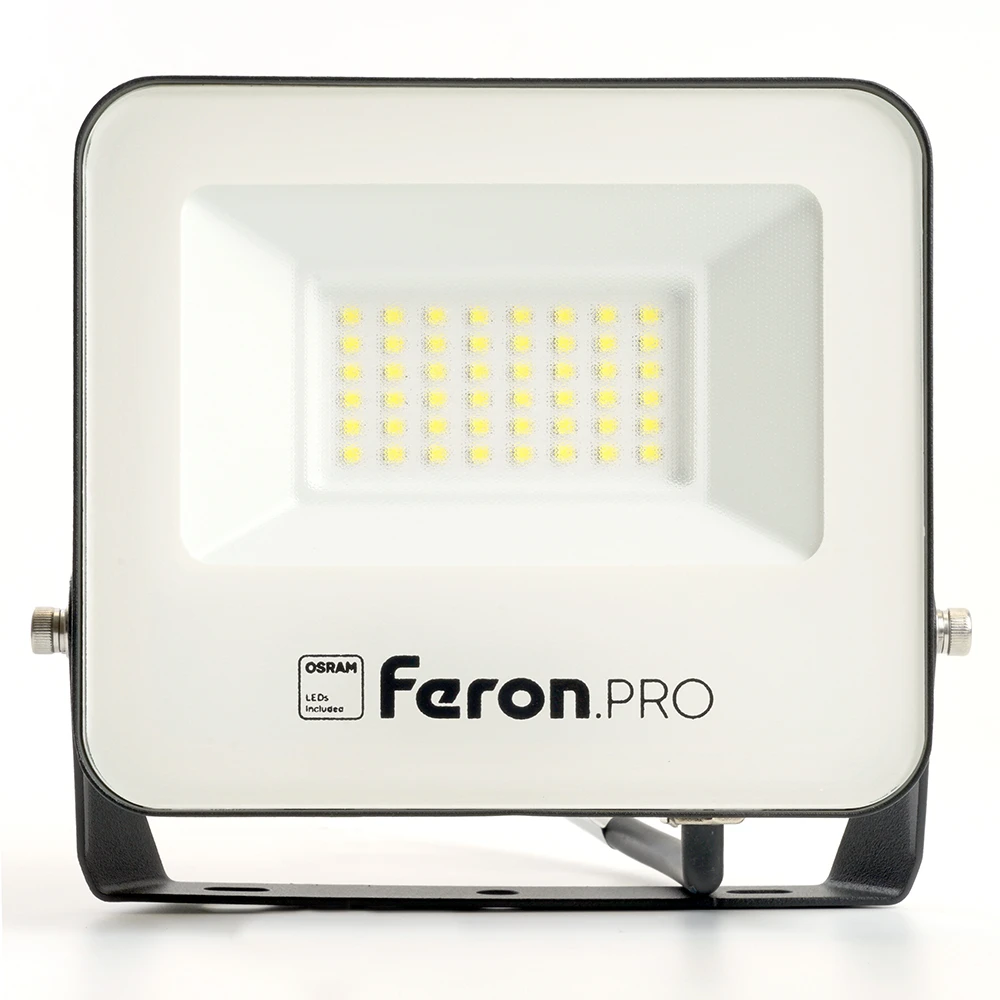 Светодиодный прожектор Feron.PRO LL-1000 IP65 30W 6400K черный 41539 1