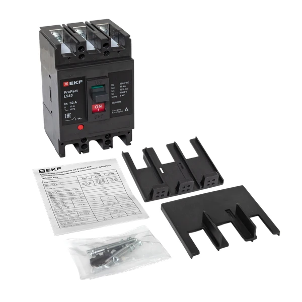 Выключатель автоматический 3п 32А 15кА LS63 ProPact EKF mccb-63-15-3-32-ls 1