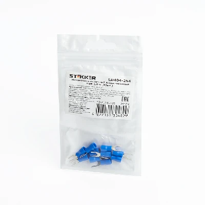 Наконечник вилочный изолированный НВИ 2,5-4, LD403-254 (DIY упаковка 10 шт) 39372